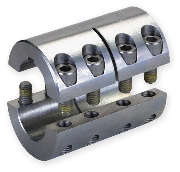 Coupling, Two Piece, Bore Dia 30 mm