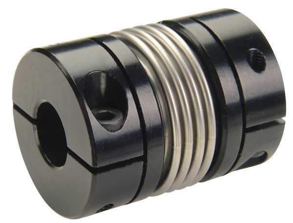 Coupling, Bellows Clamp, Bore 3x3 mm
