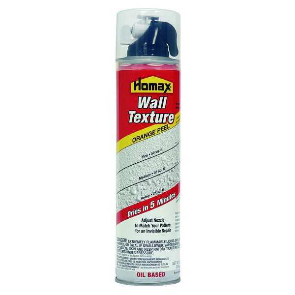 Wall Textured Spray Patch, White, Orange Peel, 10 oz