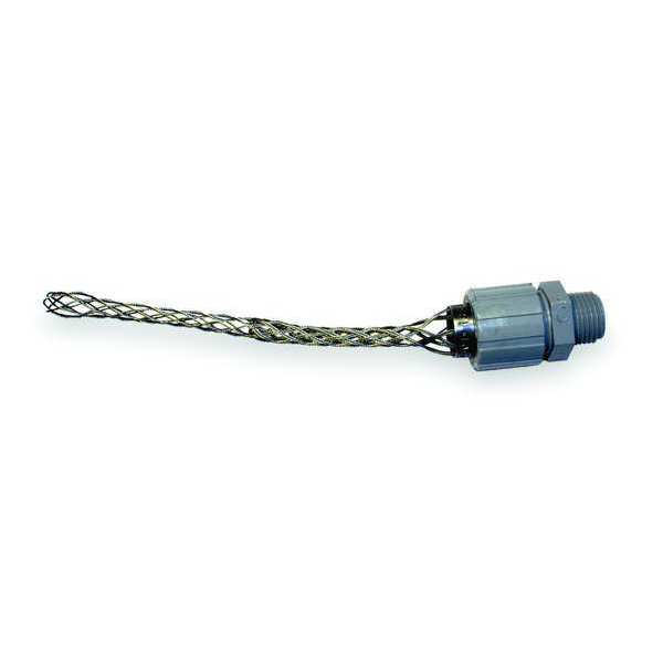 Strain Relief Cord Grip, Male, Straight