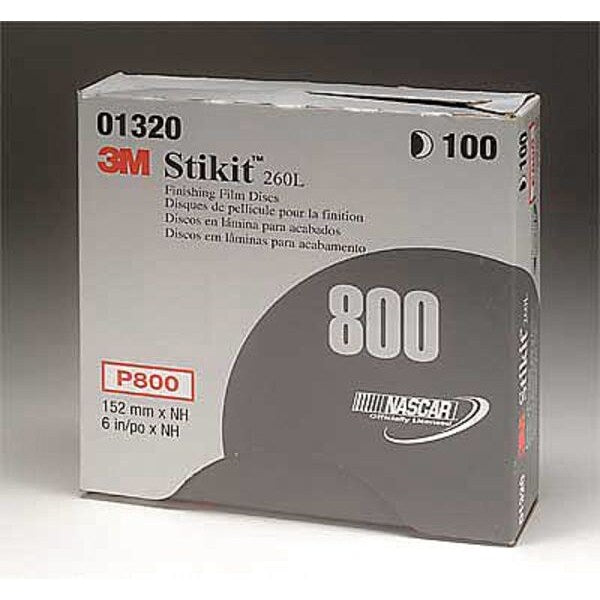 PSA Sanding Disc, Poly, 5in, P600G, PK400