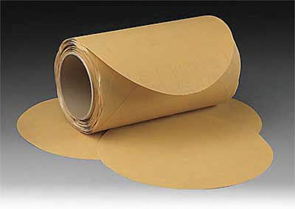 PSA Disc Roll, No Hole, 8 In, P180G, PK500