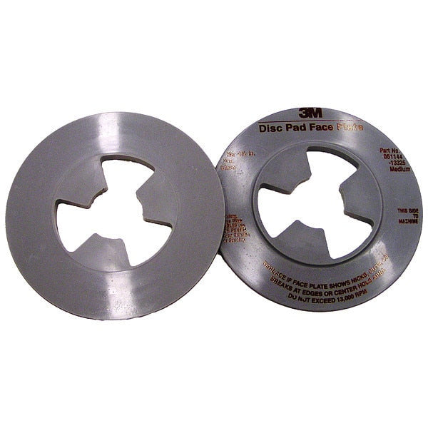 Disc Pad Face Plate, 4.5 in D, Med, PK10