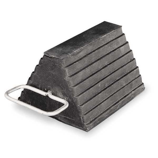Chock, Wheel, 8 In D, Black