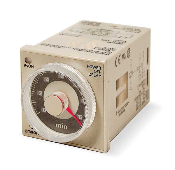 Time Delay Relay, 120VAC, 5A, DPDT