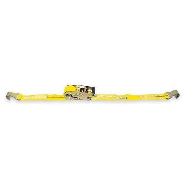 Cargo Strap, Winch, 27 ft x 2 In, 3300 lb