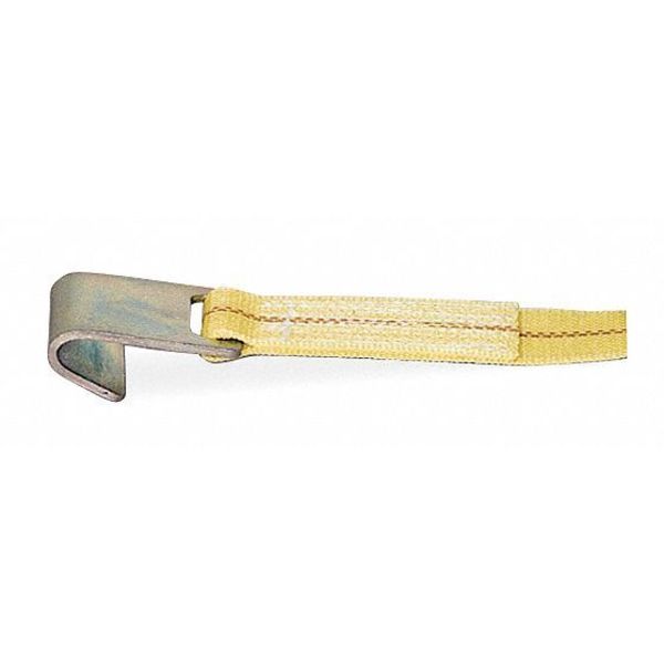 Cargo Strap, Winch, 27 ft x 2 In, 3300 lb