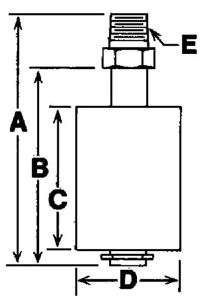 SPST Liquid Level Switch Selectable 240VAC 200 psi