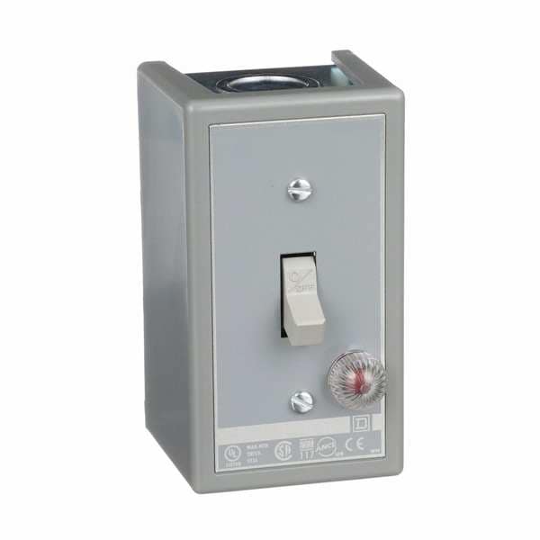Manual Motor Switch, NEMA, 16A, 600VAC, 2P