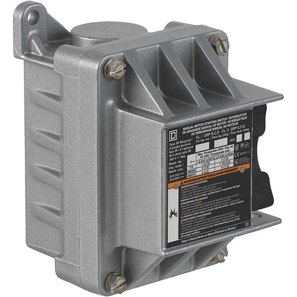 Manual Motor Switch, NEMA, 600VAC, 2P, M-0