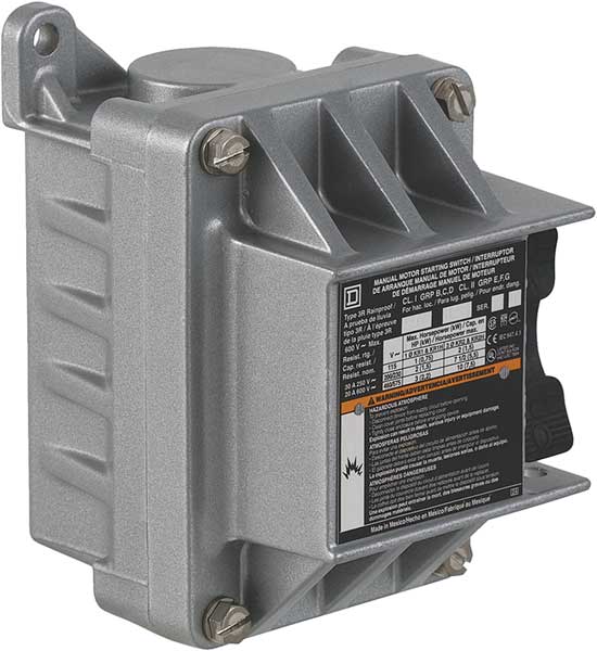 Manual Motor Switch, NEMA, 600VAC, 3P, M-0