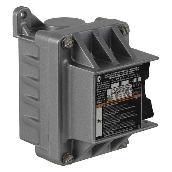 Manual Motor Switch, NEMA, 600VAC, 3P, M-0