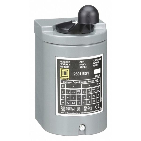 Switch, Drum Reversing, Plastic Handle