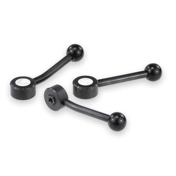 Tension Lever, 1/4-20 Internal Thread, 0 Deg., Low Profile