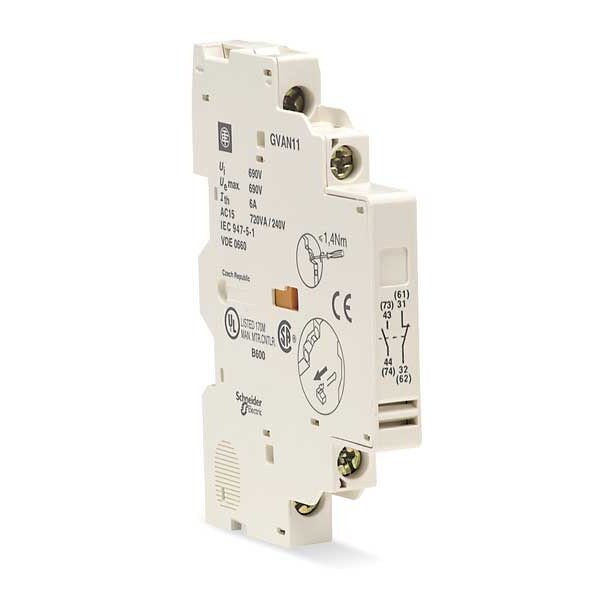 Auxillary Contact, 6A, 2NO