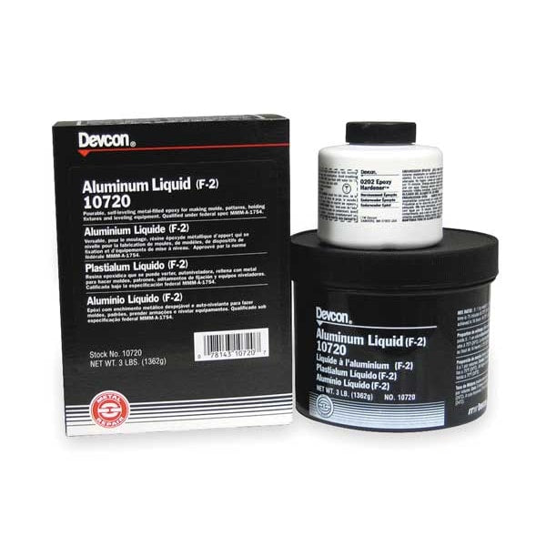 Epoxy Adhesive, 10720 Series, Gray, 5:01 Mix Ratio, 16 hr Functional Cure, Pail