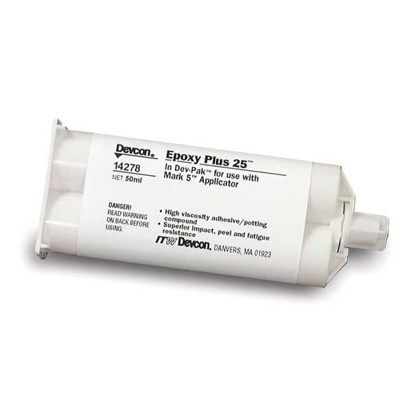 Epoxy Adhesive, 14278 Series, Off-White, 1:01 Mix Ratio, 30 hr Functional Cure, Dual-Cartridge