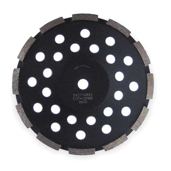 Segment Cup Wheel, Diamond, Sgl, 4x5/8-11