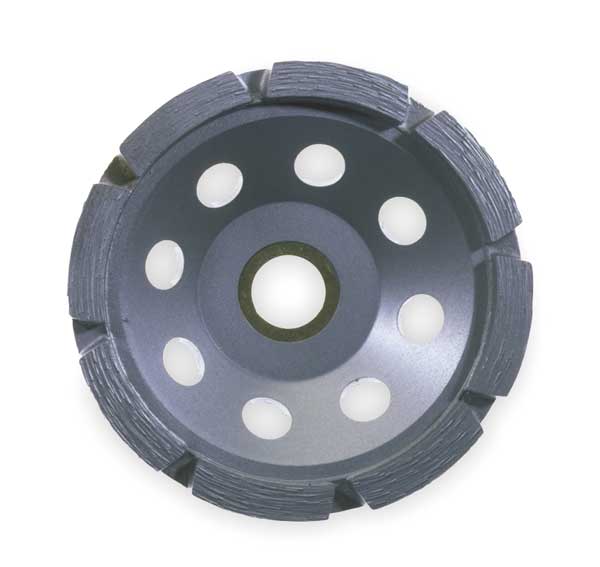 Segment Cup Wheel, Diamond, Sgl, 5x5/8-11