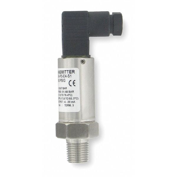 Pressure Transducer, 0 to 15 PSI, +/-1Pct