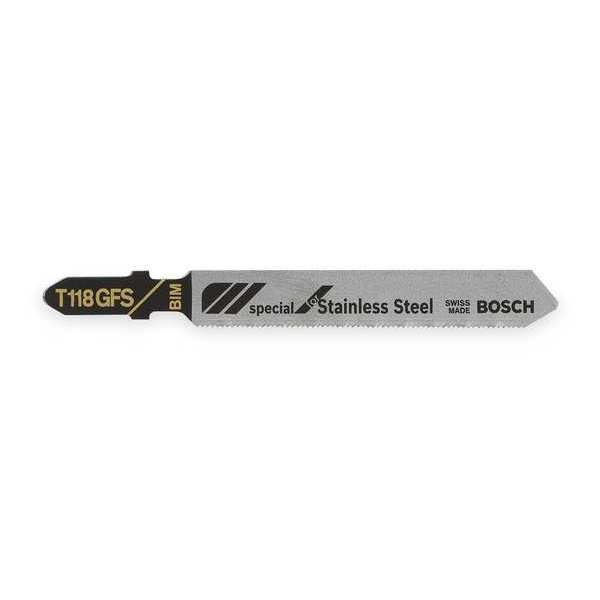 Jigsaw Blade, T-Shank, 3-1/4 In. L, PK5