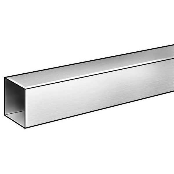 Tubing, Sq, 1015 LCS, 1 OD x1/8 In T, 6 Ft L