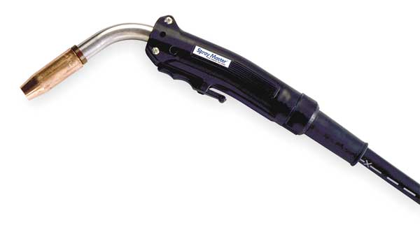 MIG Gun, 250 A, Wire 0.045 In, For Miller