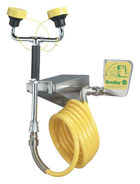 Wall-Mount Drench Hose Dual Heads