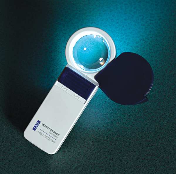 Hand Held LED Magnifier, 10x