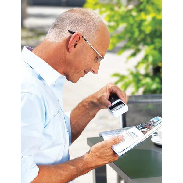 Hand Held LED Magnifier, 3.5x