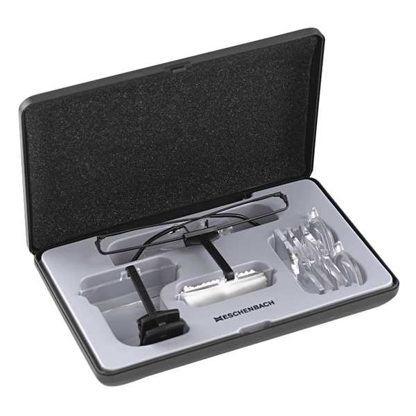 Clip-on Magnifier Kit, 8 Pc, 1.7x-7x