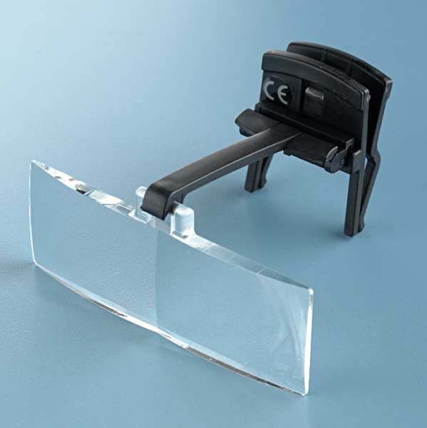 Binocular Clip-on Magnifier, 2.5x
