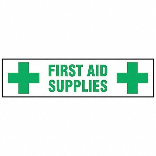 Cabinet Label, 3-1/2 In. H, 12 In. W
