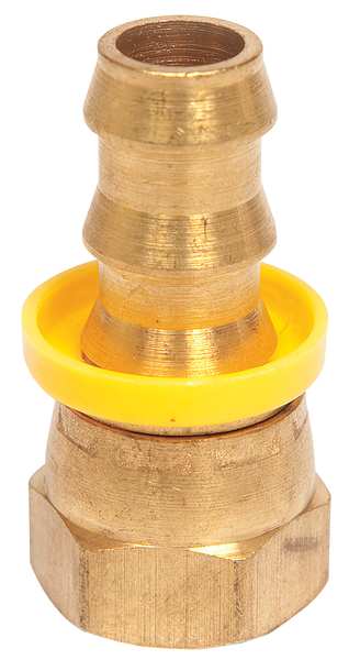 Straight Swivel 3/8 in Hose I.D, 9/16