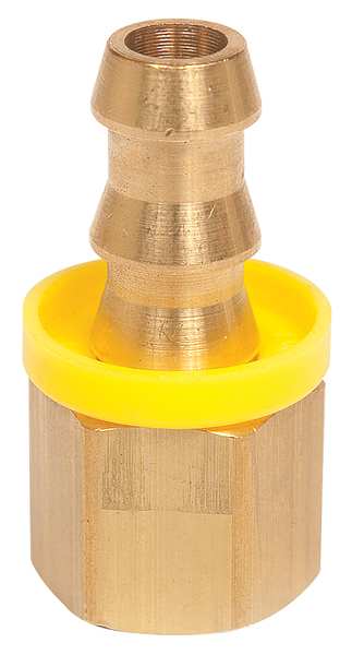 Straight 1/2 in Hose I.D, 1/2