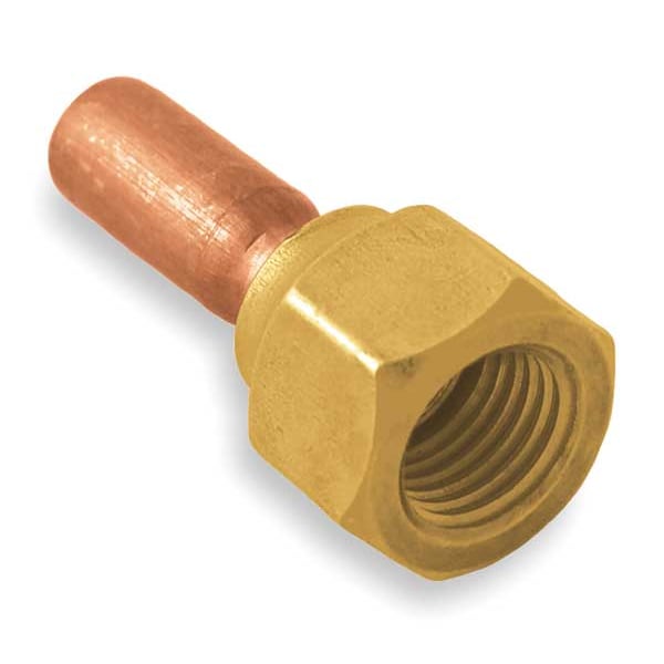 Swivel FE Flare X Solder Adapter, PK2