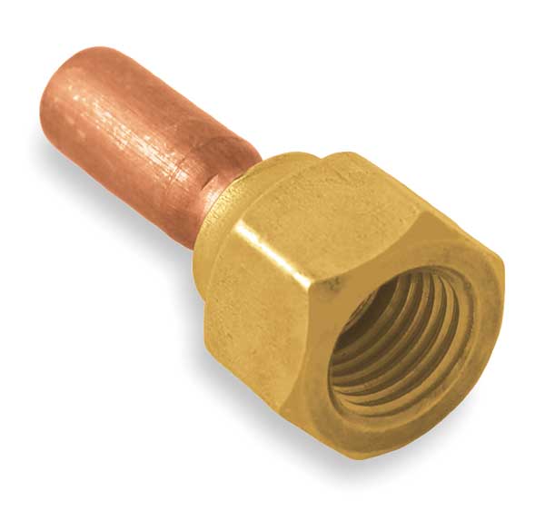 Swivel FE Flare X Solder Adapter, PK2