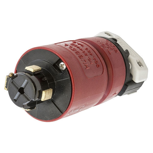 30A Locking Plug 3P 4W 480VAC RD