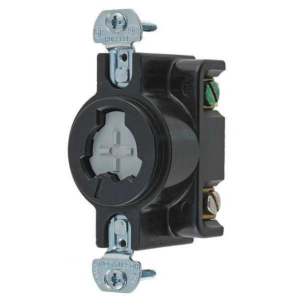 50A Hospital Locking Receptacle 2P 3W 250VAC