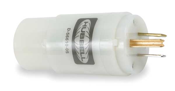 Plug Adapter, 15A, 125V