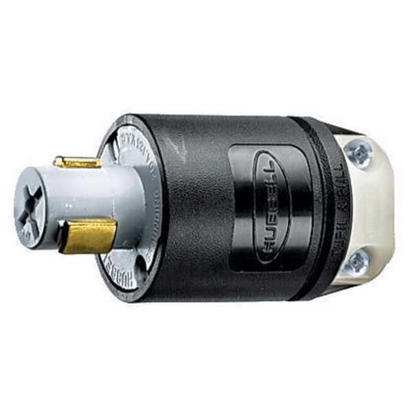 20A Hospital Locking Plug 2P 3W 125VAC GY
