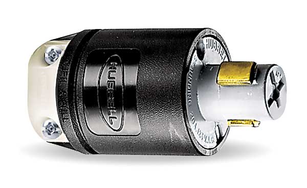 20A Hospital Locking Plug 2P 3W 125VAC GY