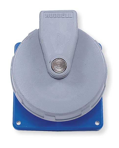 IEC Pin and Sleeve Receptacle, 60A, 208V
