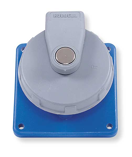 IEC Pin and Sleeve Receptacle, 60A, 600V