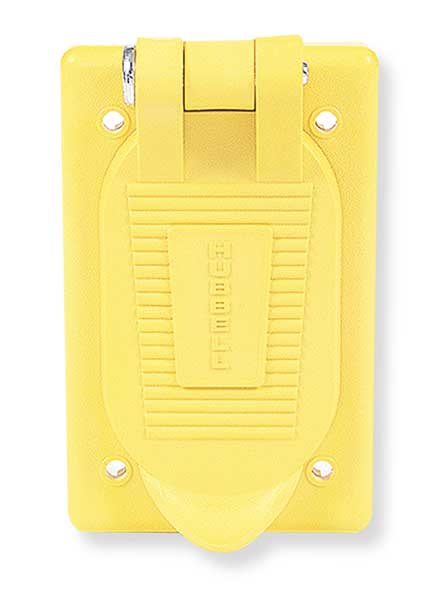 1 -Gang Vertical Weatherproof Cover, 2-57/64