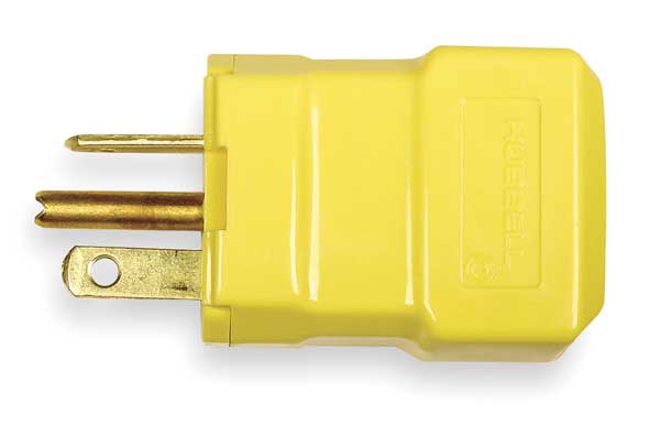 3 Wire Industrial Straight Blade Plug 125VAC 20A