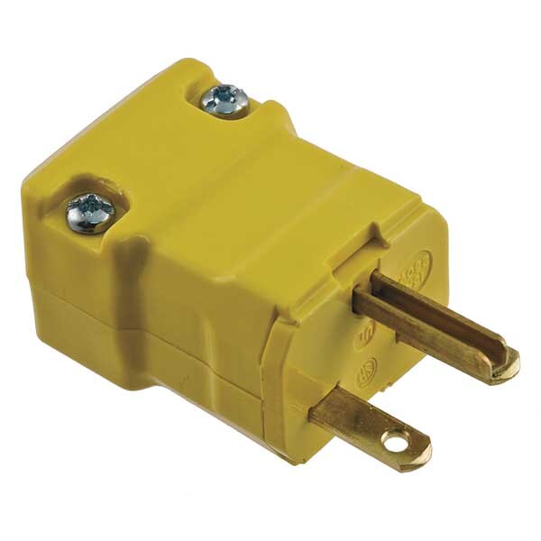 3 Wire Commercial Straight Blade Plug 250VAC 15A