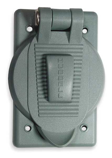 1 -Gang Vertical Weatherproof Cover, 2-27/32