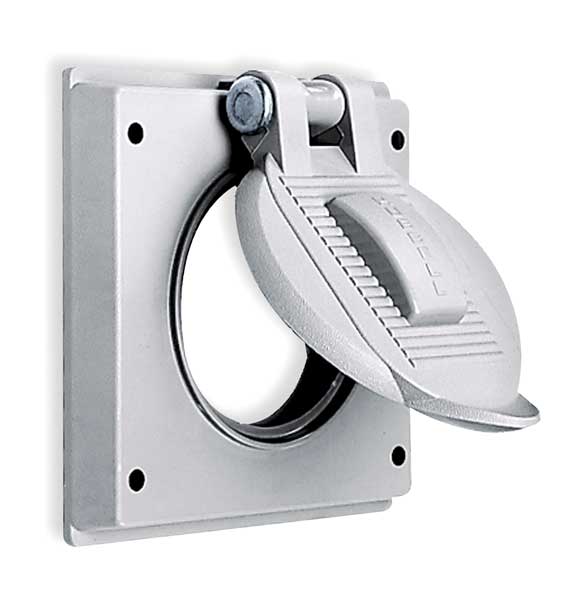 2 -Gang Vertical Weatherproof Cover, 2-27/32