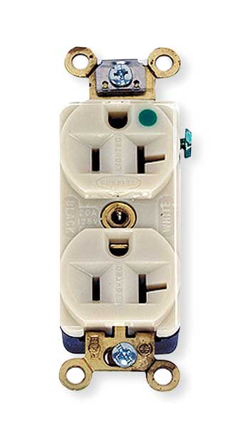 20A Duplex Receptacle 125VAC 5-20R IV